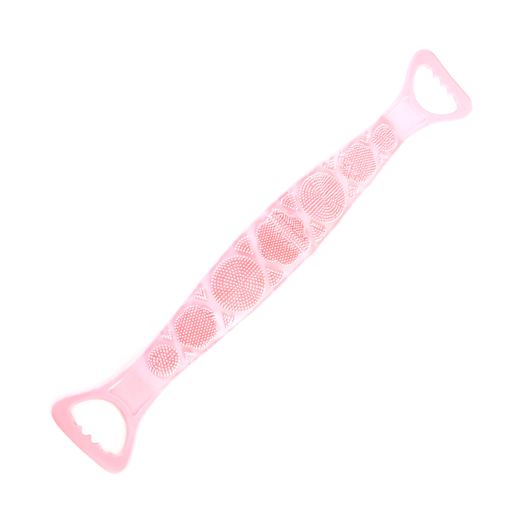 Premium Silicone Back Scrubber Belt  Body Exfoliating Bath Brush