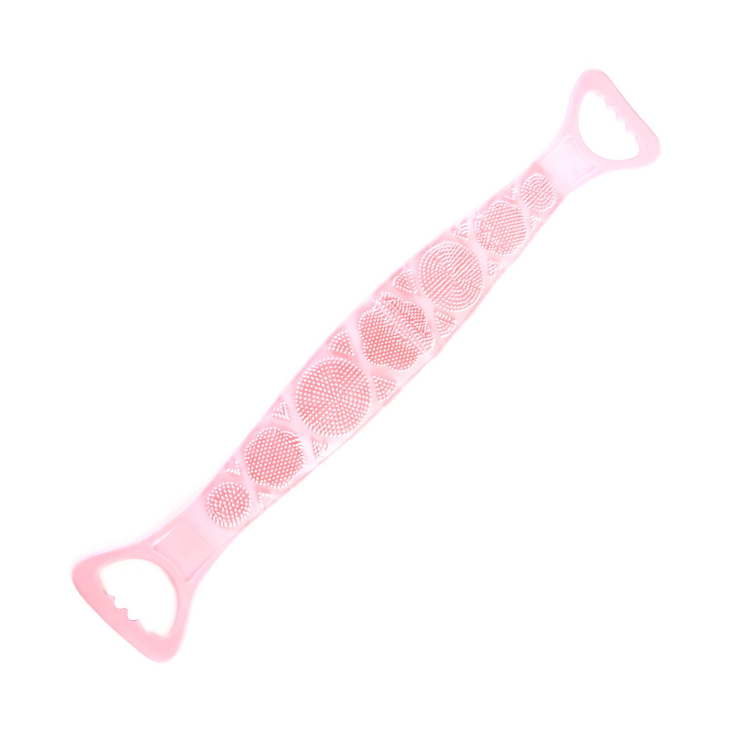 Premium Silicone Back Scrubber Belt  Body Exfoliating Bath Brush